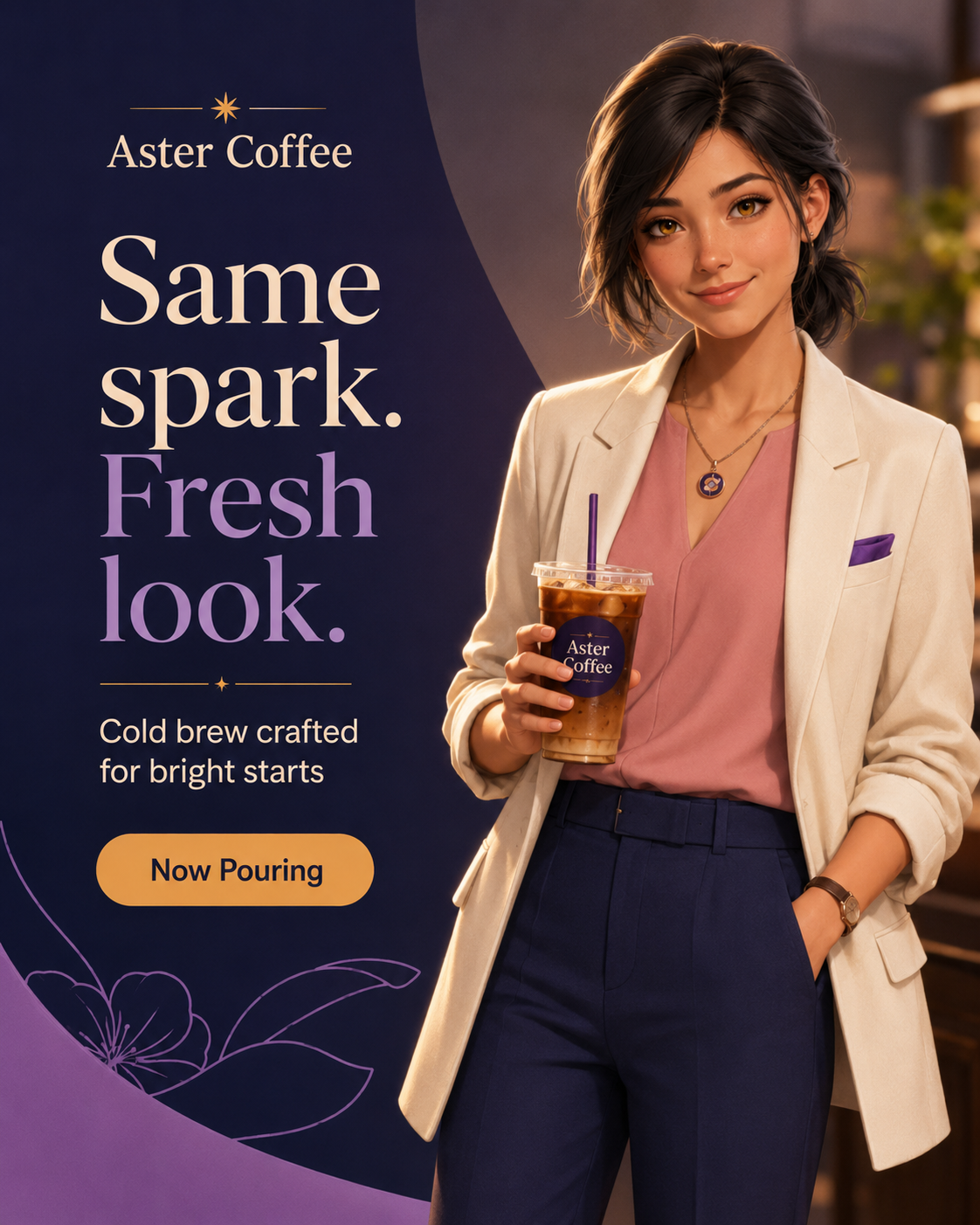 Fictional campaign example featuring Deena